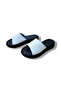 Women's Genuine Leather Knitted Single Strap High Sole Slippers - 3