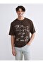 Crew Neck Printed Combed Cotton Men's T-Shirt - 2
