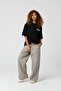 Soda Vibe Oversize Black T-Shirt - 4