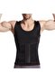 Men Abdomen Shapewear Thin Vest - 5