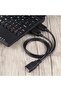 USB Female to 2 USB Male Cable, Length: About 30cm - 3