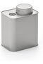 Sealed Square Tin Containers, Coffee Bean Powder Storage Jars with Air Valve