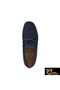 Men's Navy Blue Genuine Suede Shoes 342890901-1 - 7