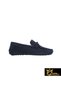Men's Navy Blue Genuine Suede Shoes 342890901-1