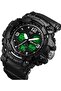 Original For SKMEI 1742 Four-screen LED Digital Display Luminous Sports Shockproof Electronic Watch