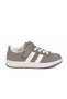 Gray Nubuck Lightweight Velcro Children's Sports Shoes Cooper F - 3