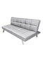 Modern Design 3-Seater Rectangular Sofa Bed - 4