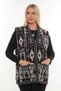 Women's Ethnic Style Knitwear Knitted Kilim Pocketed Winter Thick Mother Vest - 3