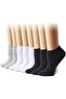 Men's Cotton Low Cut Ankle Socks (6 Pairs) - 4