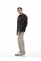 Relaxed Fit Waist Tied Beige Men's Trousers 6Wam40007Hk - 2