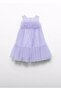 Abel&Lula Girls Summer Lilac Tulle Dress 5051 - 3