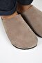 Ruzqahi Women's Leather Genuine Leather Flat Sabo Mink Slippers - 3