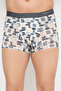 Bonded Printed Trunks in Modal - Free Socks Included - 3