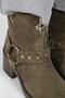 (Lukka) Women's Genuine Leather Biker Trock Khaki Boots - 3