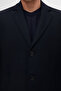Slim Fit Lacivert Palto - 2