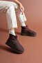 Mini Thick Sole Stretch Boots with Fur Inside - 3