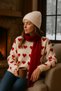 Soft Textured Heart Thessaloniki Pattern Women's New Season Winter Knitwear Sweater - 3