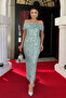 Sequin Fabric Boat Neck Pencil Dress - Mint Green