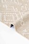 Alegra Beige White Nordic Sisal Woven Jute Non-Slip Base Wicker Runner Washable Rug 1853 - 5