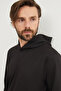Hooded Kangaroo Pocket Sweatshirt - 7
