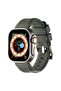 1/8 Generation Apple Watchband Sport Band Solid Pink Silicone Strap for Apple Watch 45 mm - 6
