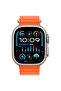 ASIS Ultra 2 49mm Smart Watch Blue/Orange/White Titanium Case with Sport Band for Apple Watch