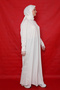 One-Piece Self-Wrapped Solid Color Stylish Women's Prayer Dress - 3