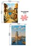 2 Pieces 1000 Piece Puzzle - Old Istanbul Street and the Girl Tower Neighborhood - 2