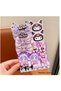 Kuromi Sanrio Hello Ki̇tty 16-Piece Buckle Set