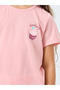 Girls Pink Cupcake Print T-Shirt and Pyjama Set - 3