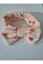 Plush polka dot bandana, makeup bandanas