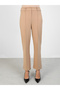 Solid Mid Rise Regular Fit Trousers with Pintuck Detail - 3