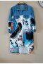 Stone Detail Pocketed Large Size Women's Tunic Shirt - 3