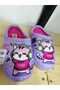 New Season Winter Dog Patterned Cotton Inside Girls' House Slippers - 2