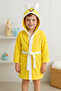 100% Cotton Embroidered Baby Kids Bathrobe Breathable Fabric - 3