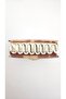 Korean Style Luxury Bone Yellow Color Clasp Buckle 9 cm - Stylish and Durable - 4