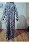 Robadan Long Sleeve 100% Viscose Pressed Floral Mother Dress, Prayer Dress, Hijab Dress - 5