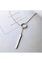 Women's Silver Necklace 60cm - 2