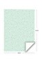 Dots, Mint Green, Gift Wrapping Paper Pack - 2
