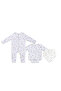 SET OF 3 : SLEEP SUIT (MSP), BODY SUIT (MSP) , BIB (MSP)