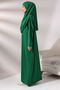 Practical One-Piece Prayer Dress with Women's Bag - Green - 5