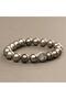 Pyrite Natural Stone Bracelet (10 mm) – Fearless Heart - 2