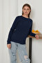Interlock Fabric Long Sleeve Crew Neck Women's T-Shirt - 4