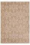 Alegra Light Brown Woven Kitchen Rug Jute Non-Slip Base Sisal Washable Carpet 1854 - 3