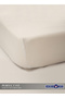 Single Plain Fitted Elastic Bedsheet with 1 Pillow Case 90 x 190 Cm (White) - 3