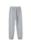 Unisex Los Angeles Printed Red Gray Black Sweatpants Jogger - 2