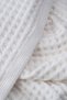 Aqua Line Waffle Face Towel Set Anthracite-White 50X90 - 3