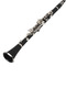 Clarinet Black Bakelite Silver Keys Woodwind Instrument - 2