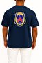 Oversize Criminal Investigation Department Unisex T-Shirt with Pocket and Backpack Design - 2