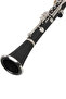Clarinet Black Bakelite Silver Keys Woodwind Instrument - 6